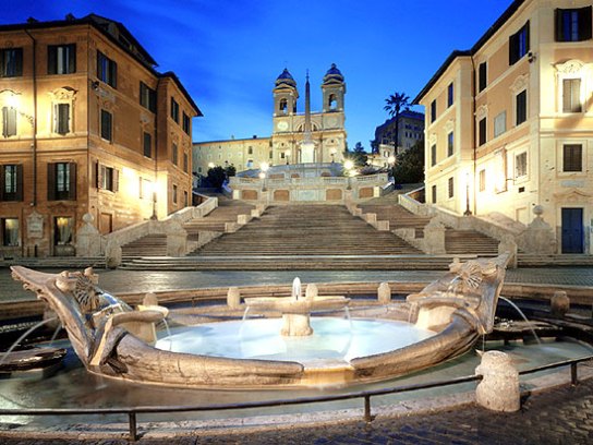 Spanish Square in Rome