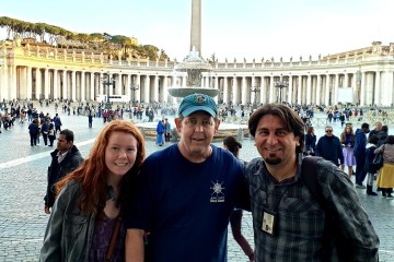 Small Group in Piazza San Pietro