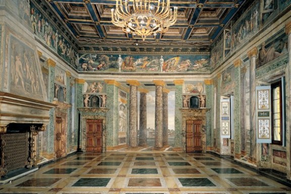 Villa Farnesina Interior design