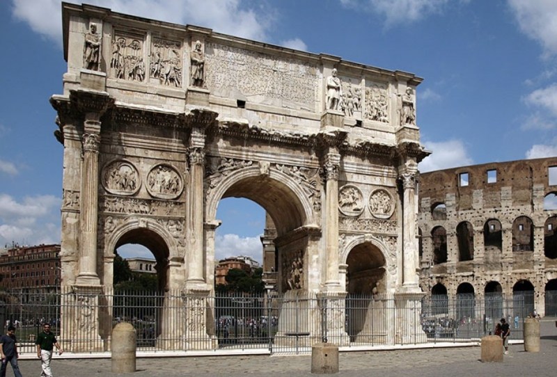 The Arch of Constantine Rome